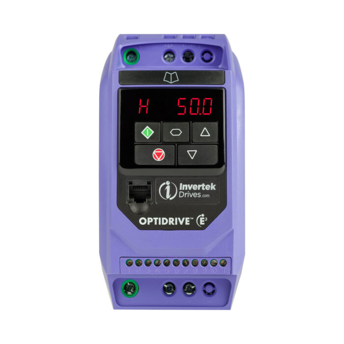 Invertek Optidrive E3 0.37kW 1ph to 3ph IP20 - Image 2