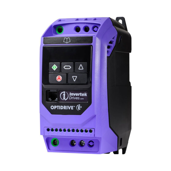 Invertek Optidrive E3 0.37kW 1ph to 3ph IP20